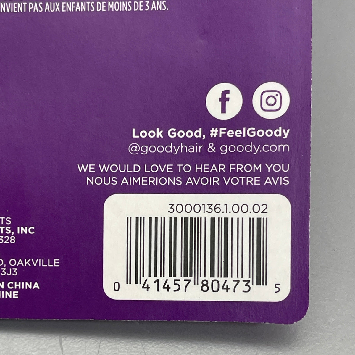 GOODY 3 Sets of 15! Mini Claw Hair Clips 45 CT Black/Brown/Clear 3000136 (New)