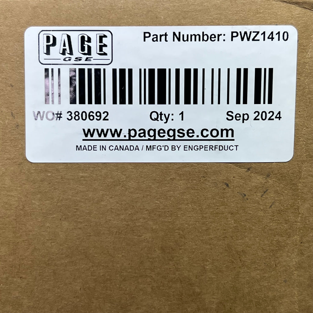 PAGE GSE Flexible Duct Hose Sz 24" L x 16" D, Green & Grey PWZ1410