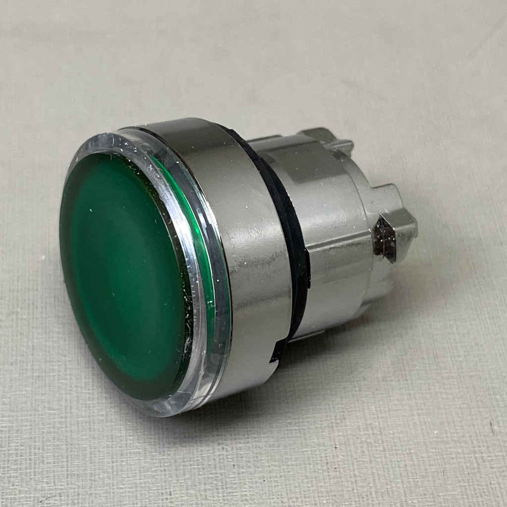 SCHNEIDER ELECTRIC Illuminated Push Metal Universal LED Button 22MM Green XB4BW33G5