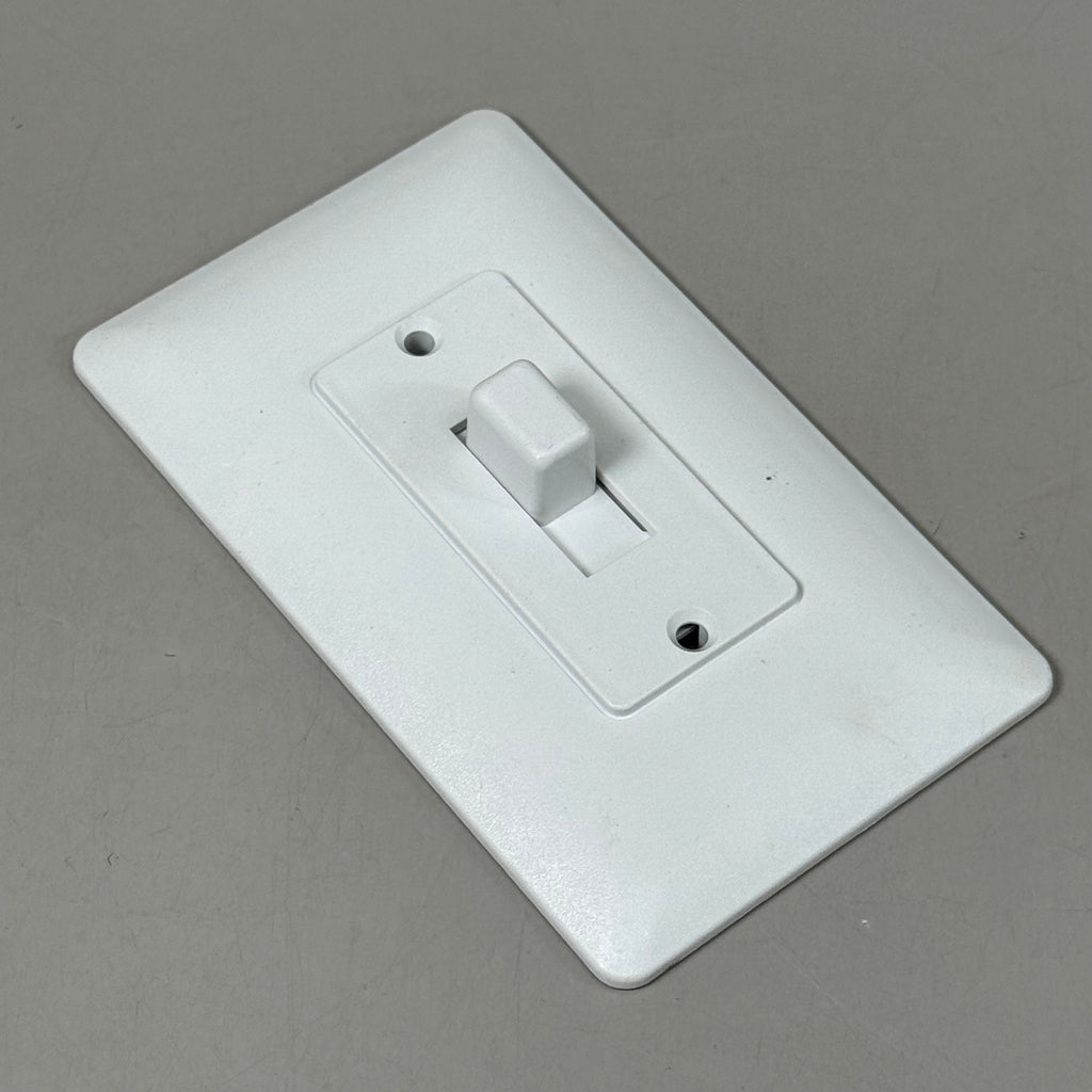 TITAN3 (5 PACK!) 1-Gang Toggle Cover-Up Wall Plate 5" x 3" White TPPCW-T-5