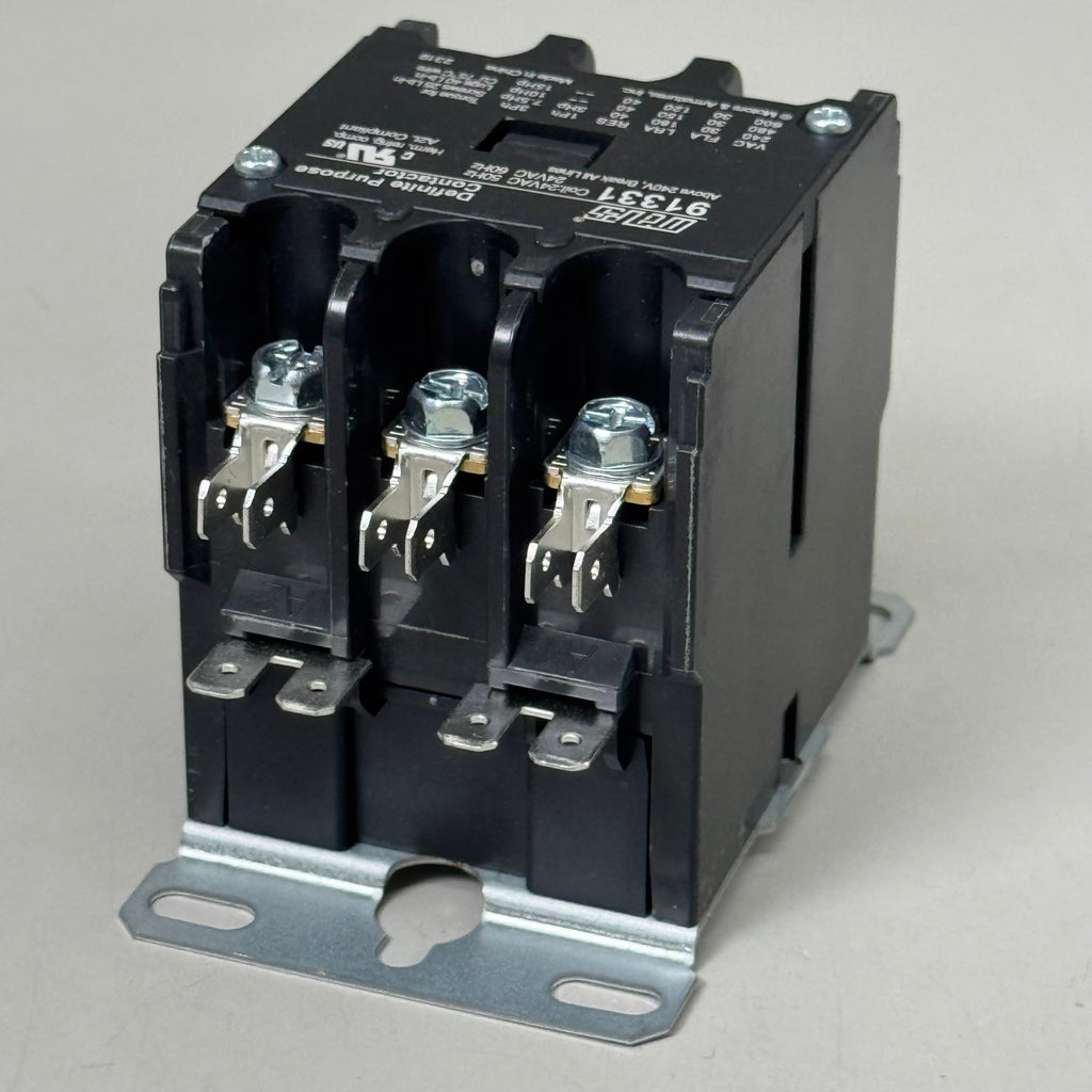 MARS Definite Purpose Contractor 3-Pole 30 Full Load AMP 24 VAC Coil Volt 91331