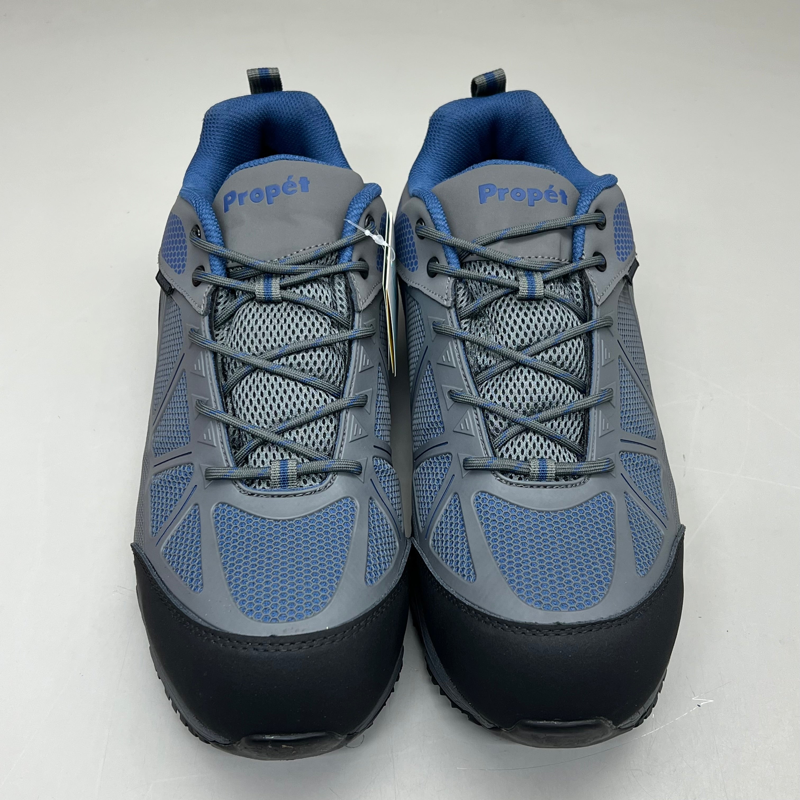 PROPET Seeley II Men's Work Boot Waterproof Men's Sz 12 W (E) Grey/Blue MAU012M