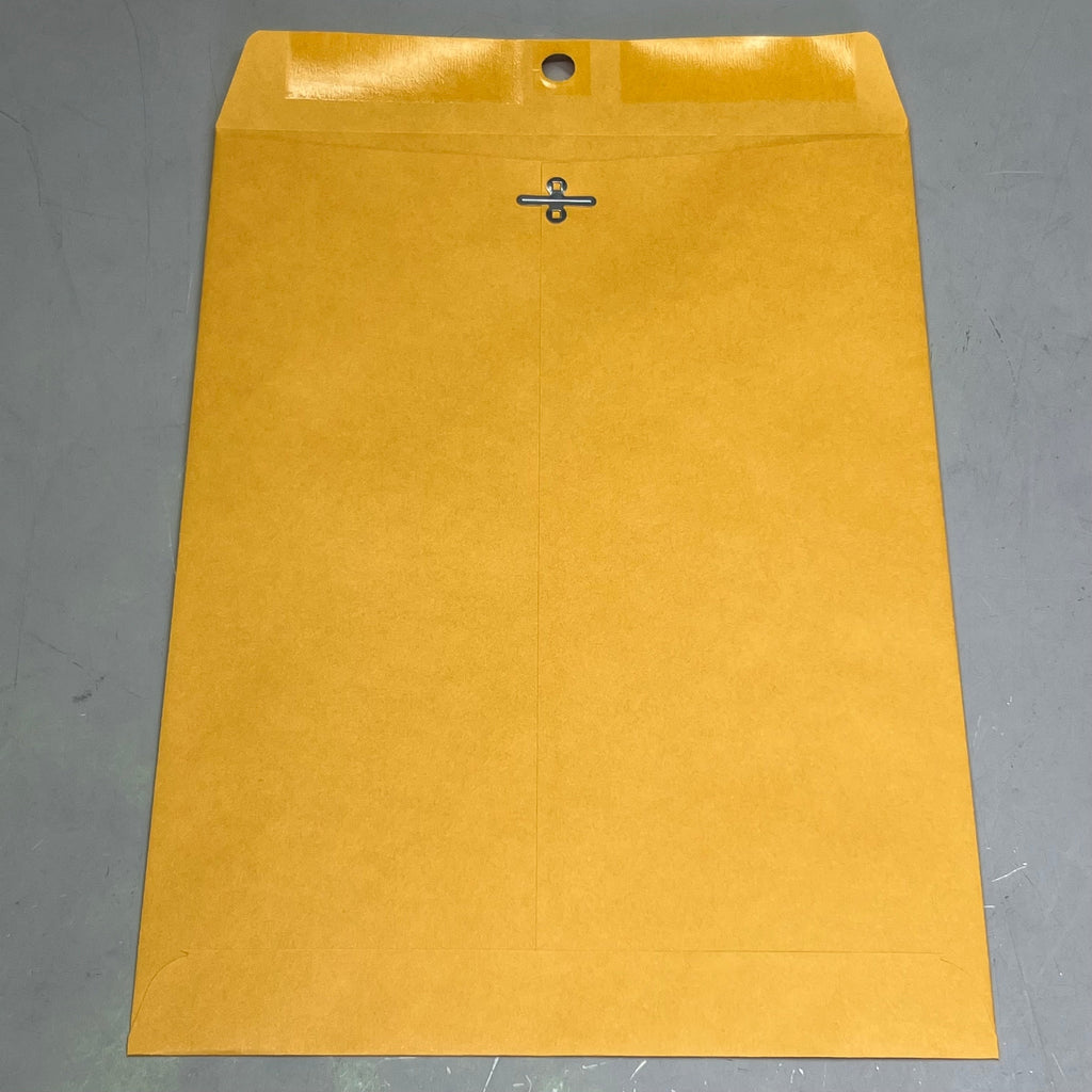 UNIVERSAL (200 ENVELOPES) Clasp Envelope Kraft #90 Yellow, 9"x12" UNV35264
