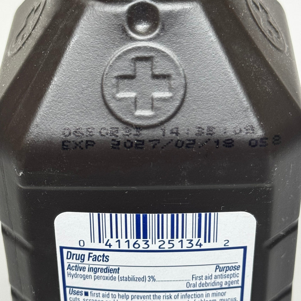 EQUALINE (12 PACK) 3% USP Hydrogen Peroxide Topical Solution 16 fl oz BB 02/27