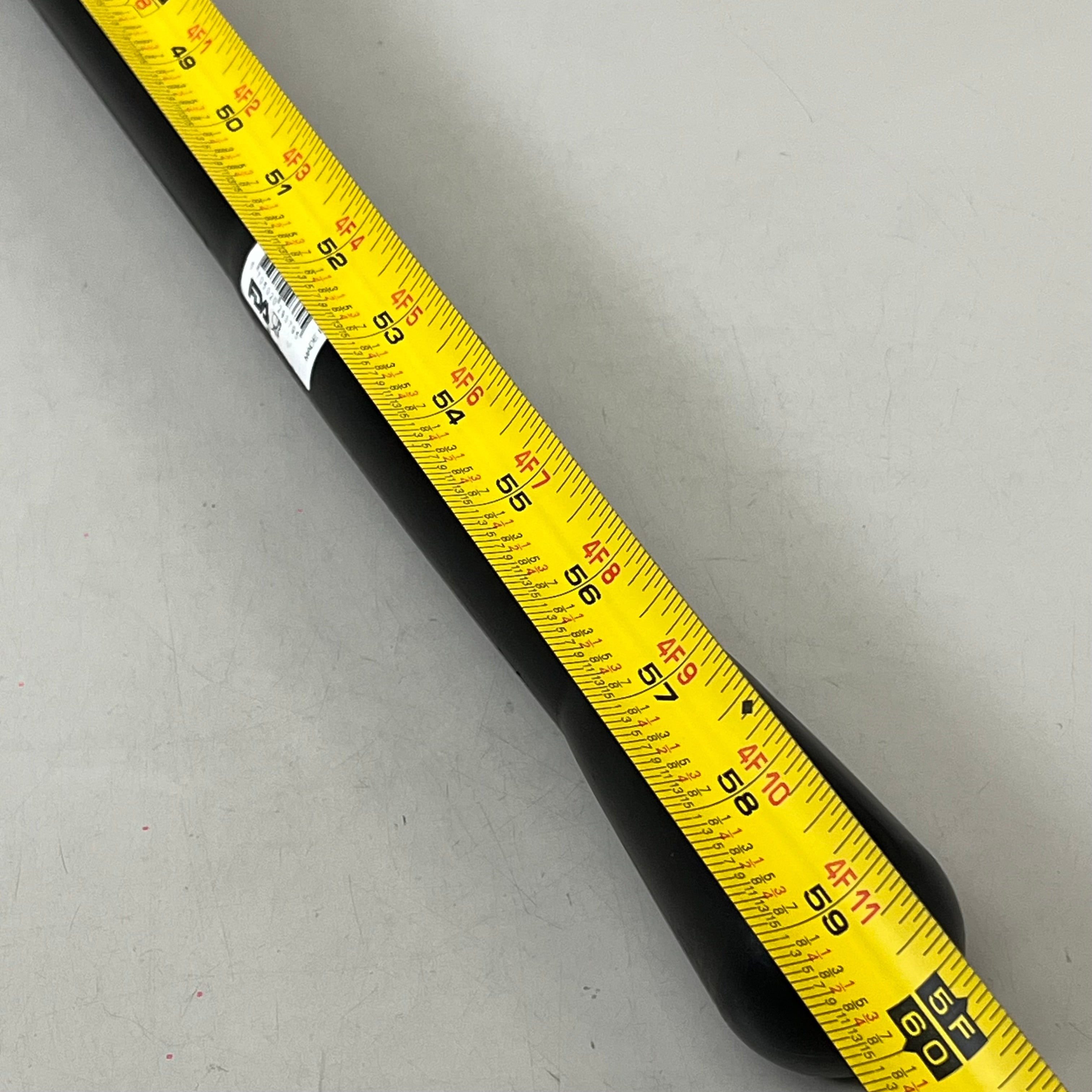 VIKAN (2 PACK) Aluminum Handle European Thread End 1.2" W 59.4" Black 29379
