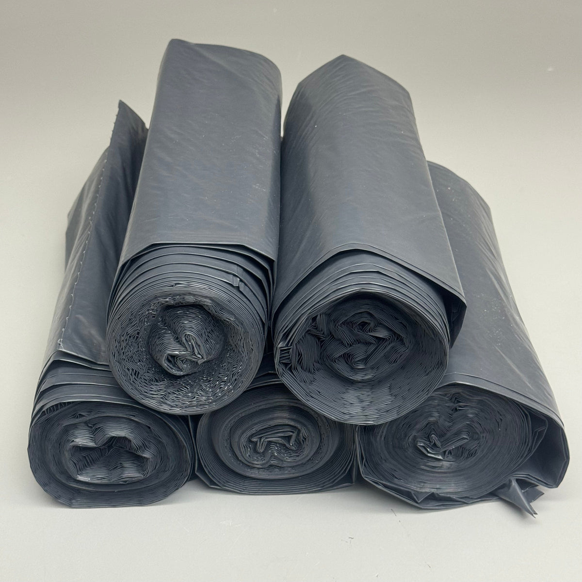 PLATINUM PLUS (50 PACK) 56 Gallon Black Trash Bags 43”x48” Model: PLA4770