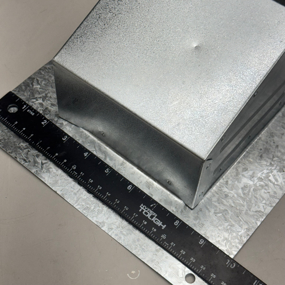 BUILDERS BEST GRV624 4” Galv. Roof Cap Flush Flapper Screen 011755 Galvanized