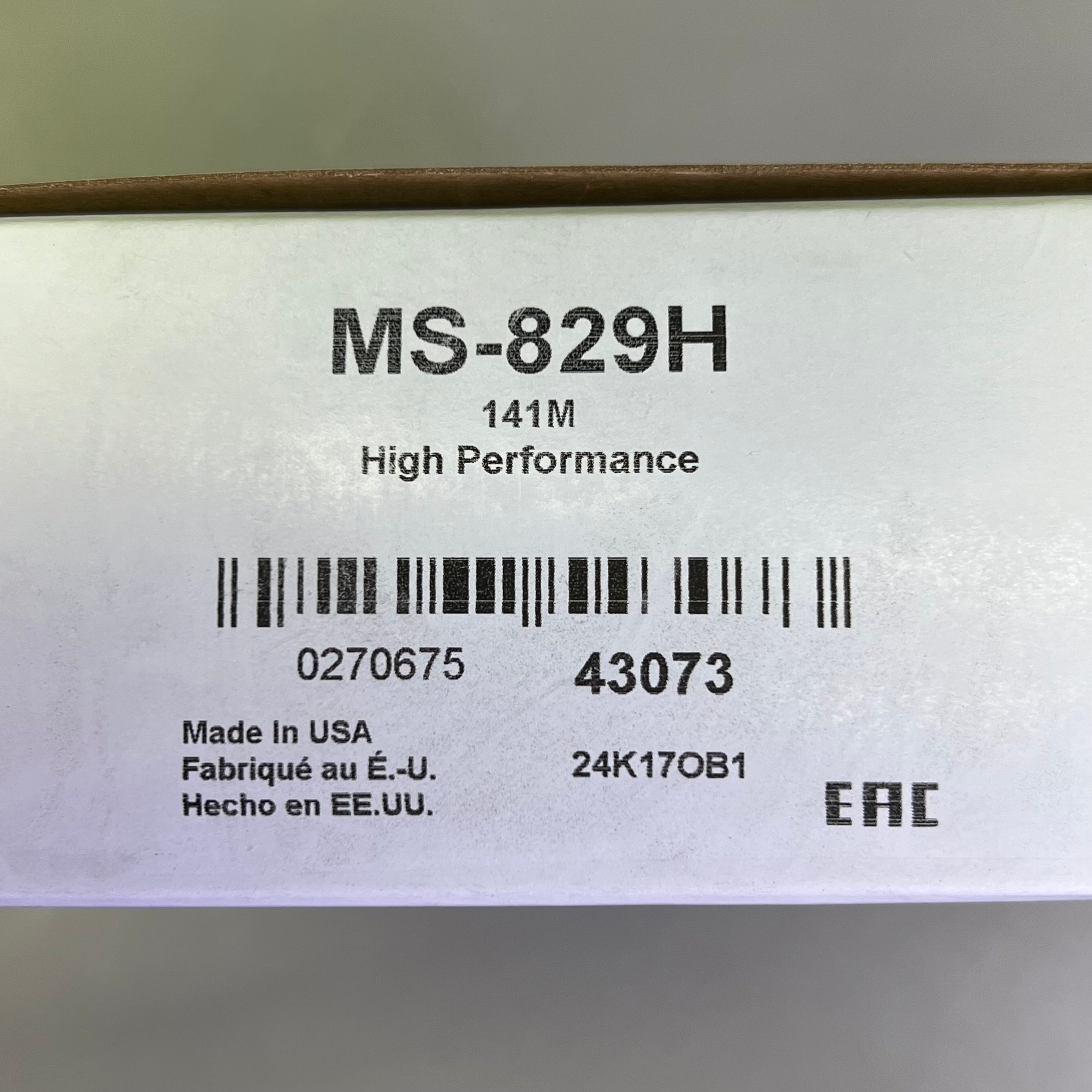 MAHLE High Performance Main Bearing Set H Series For Chevy 1965-2000 141M MS829H