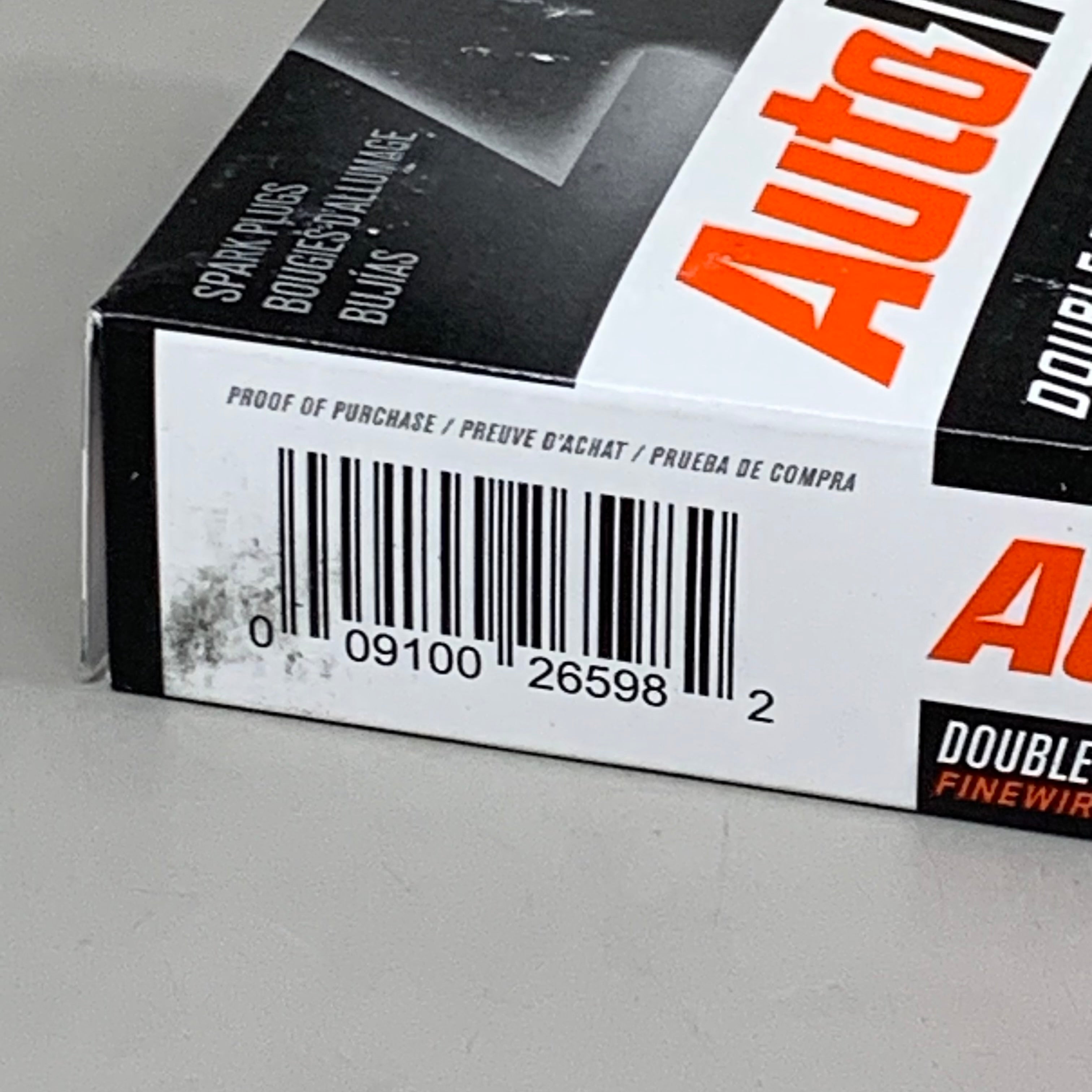 AUTOLITE (4 PACK) Double Platinum Standard Spark Plug 14MM Hex SZ APP5682