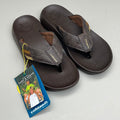 COBIAN Kandui Synthetic Leather Strap Men's Sz 11, EU 44 Chocolate KAN25-2011-11