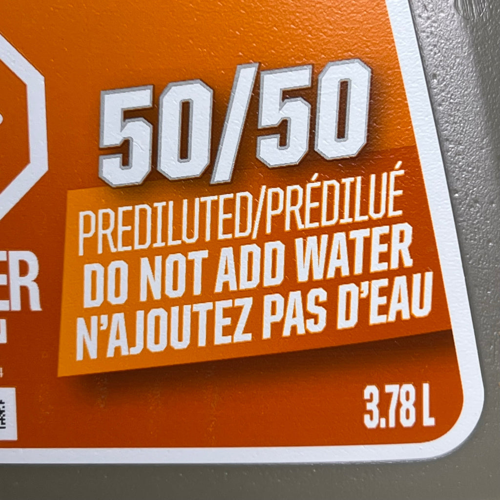 PEAK (3 PACK) 50/50 Antifreeze & Coolant 1 Gal. D3306/D4985, Orange