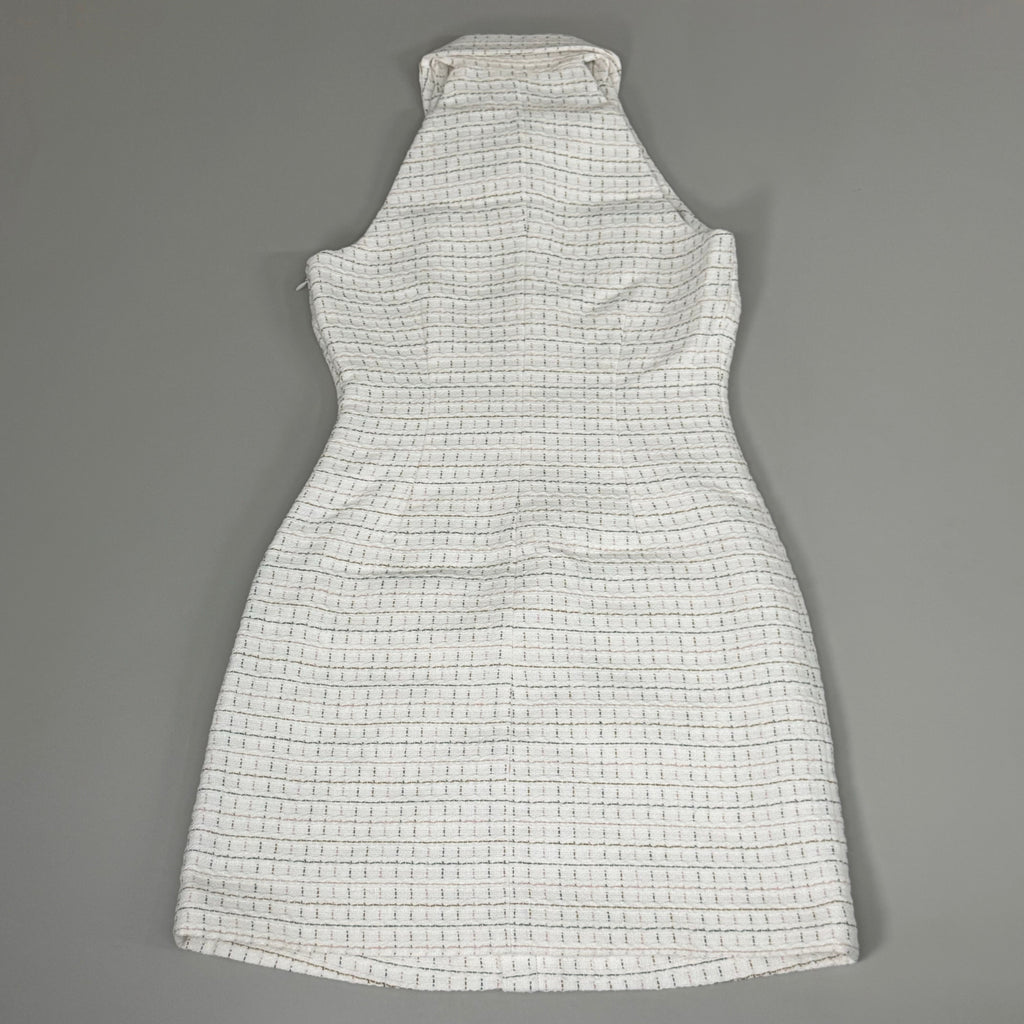 VERONICA BEARD Women's Sleeveless Roxanne Dress Sz-0 Ivory Multi 2406TW6521059