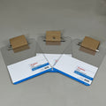 STAPLES (3 PACK) Plastic Clipboard Letter Size Spring Clip  Letter Size Clear ST10526