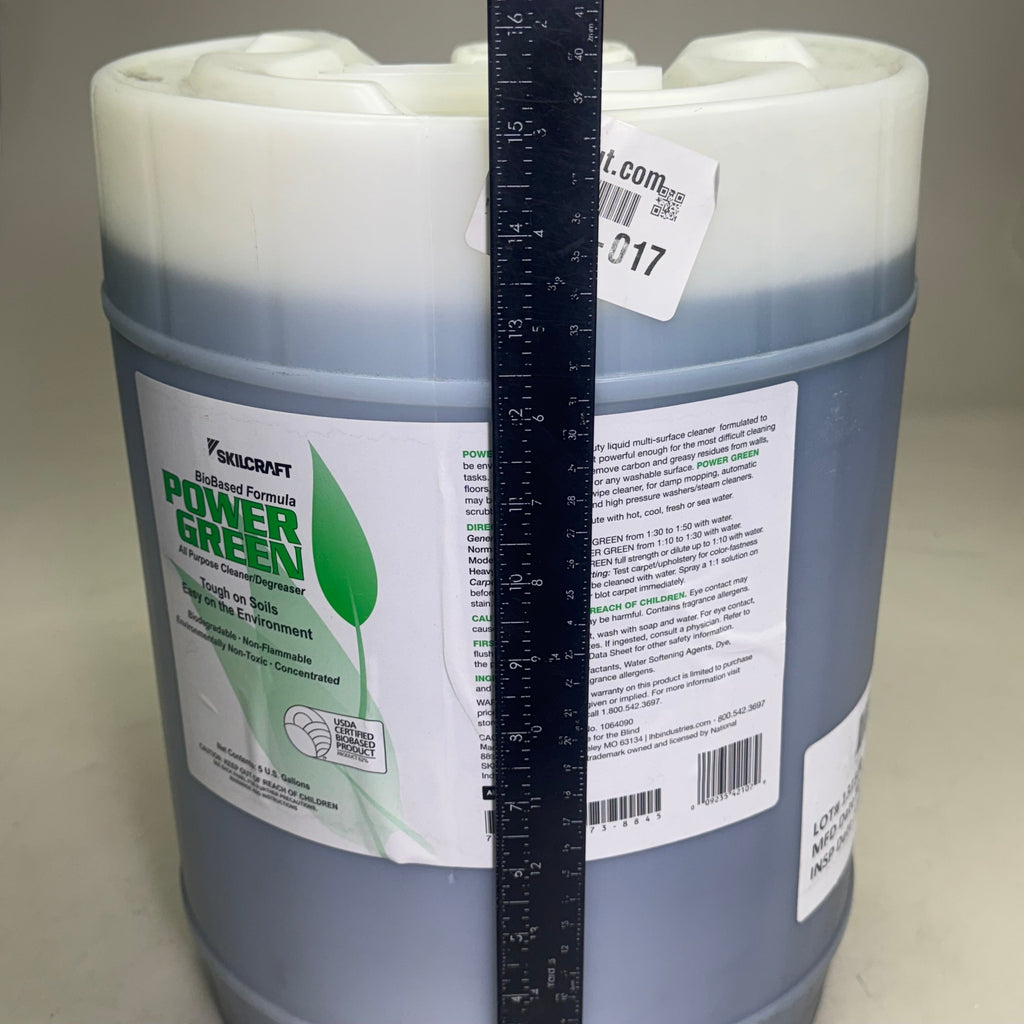 SKILCRAFT Power Green All Purpose Cleaner/Degreaser 5 gal 1064090