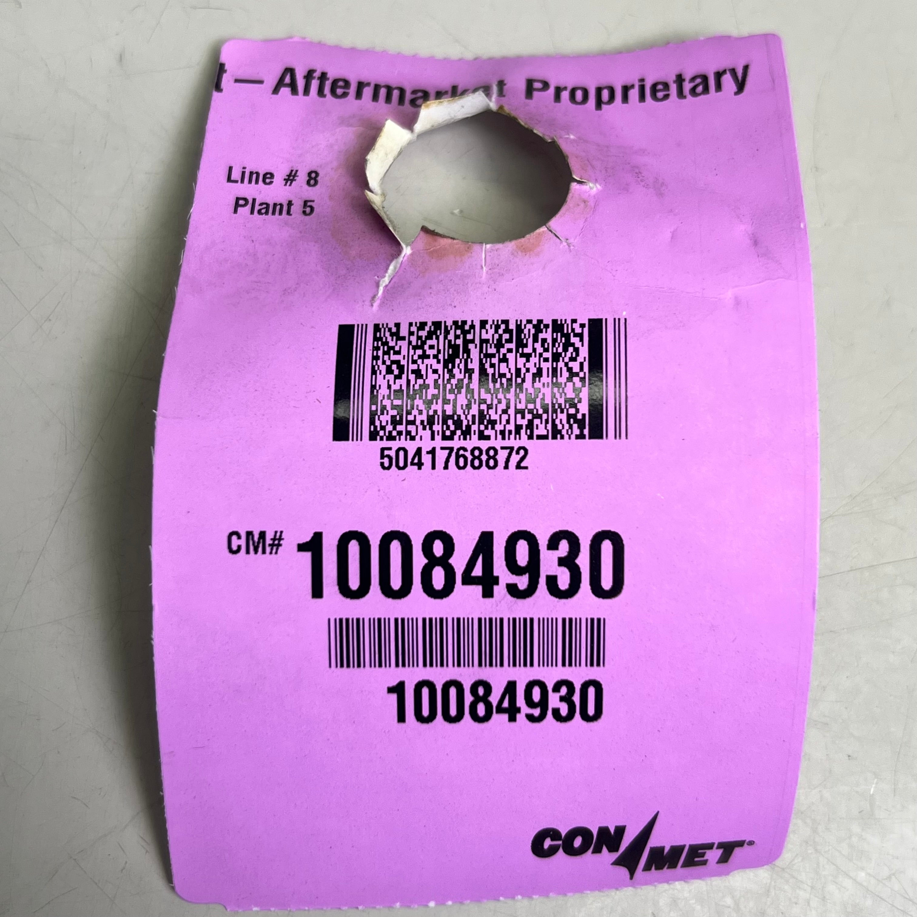 CONMET PreSet Hub and Rotor Assembly 10 Stud R Drive 10084930 After Market