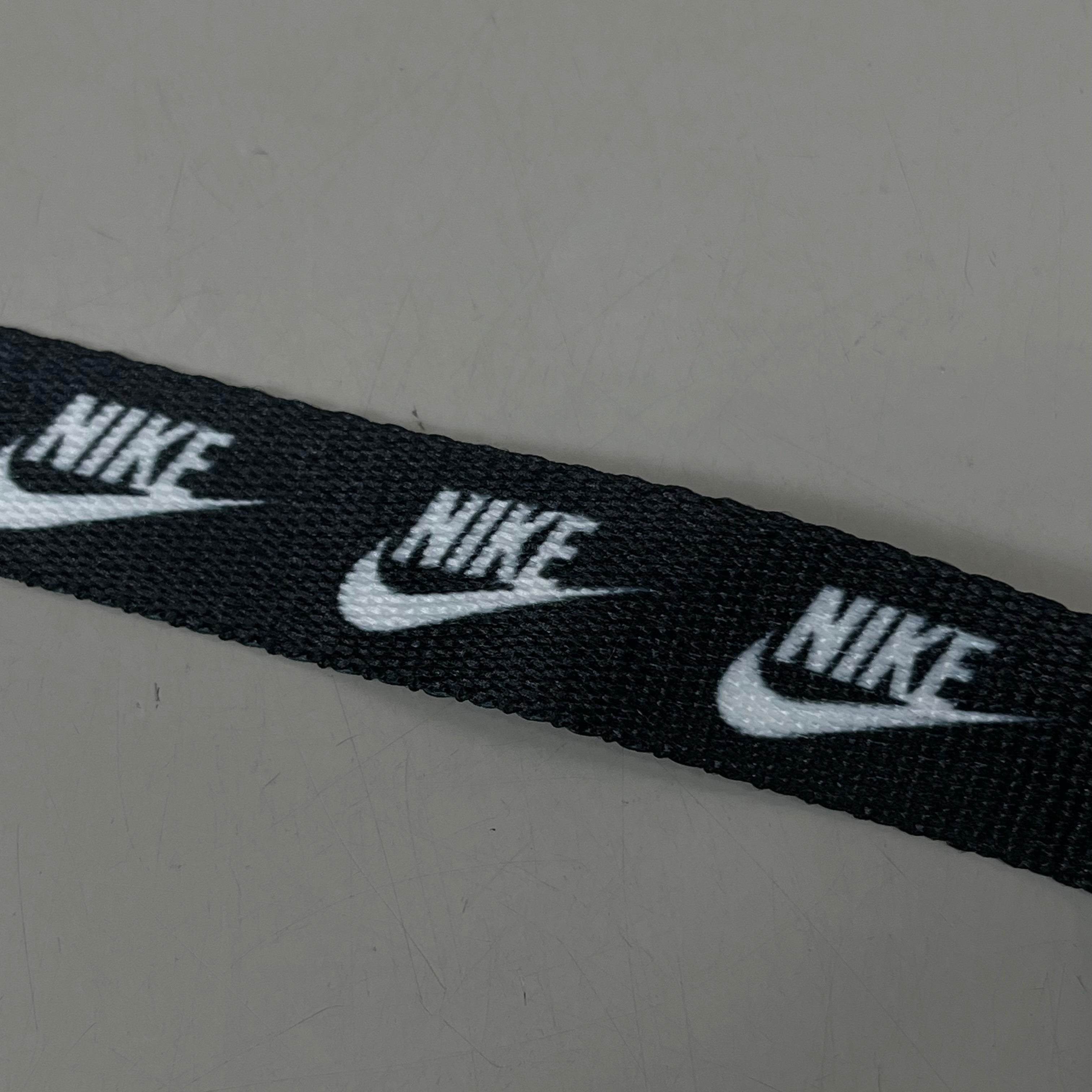NIKE (2 PACK) Unisex Breakaway Lanyard 19" x 1" Black & White 89371