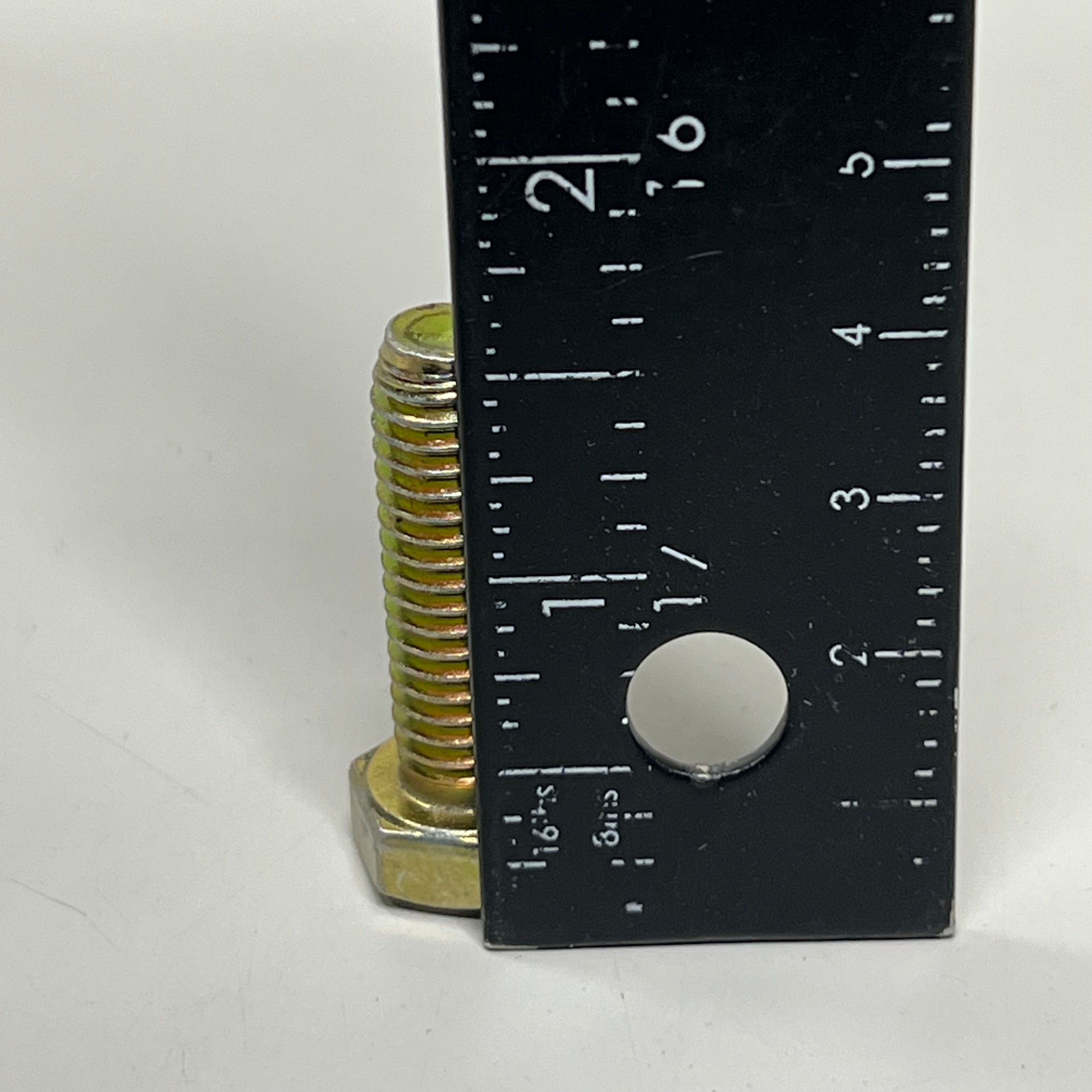 VALDEZ MACHINE (100 Pcs) Hex HD Cap Screws Sz 3/8-16 x 1 1/4, Gold NJ56716