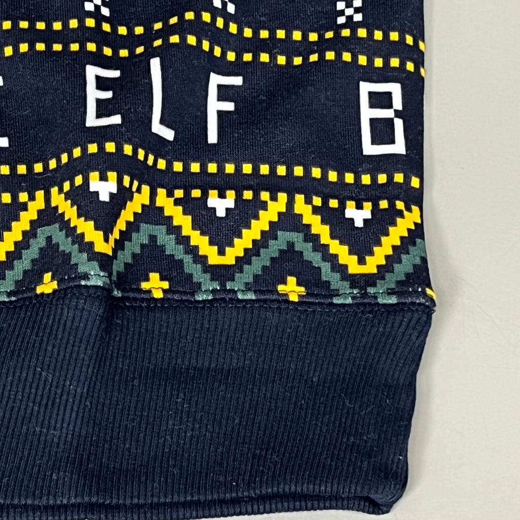 OLD NAVY Men's Christmas Holiday Elf Sweater Sz M Navy/Green 572579-00-1