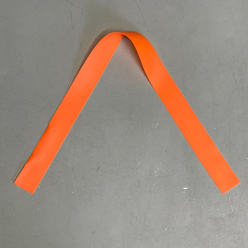 CARESFIELD Smooth Tourniquets, Disposable 1" x 18", 250 pcs/box Orange 48NLO-FP