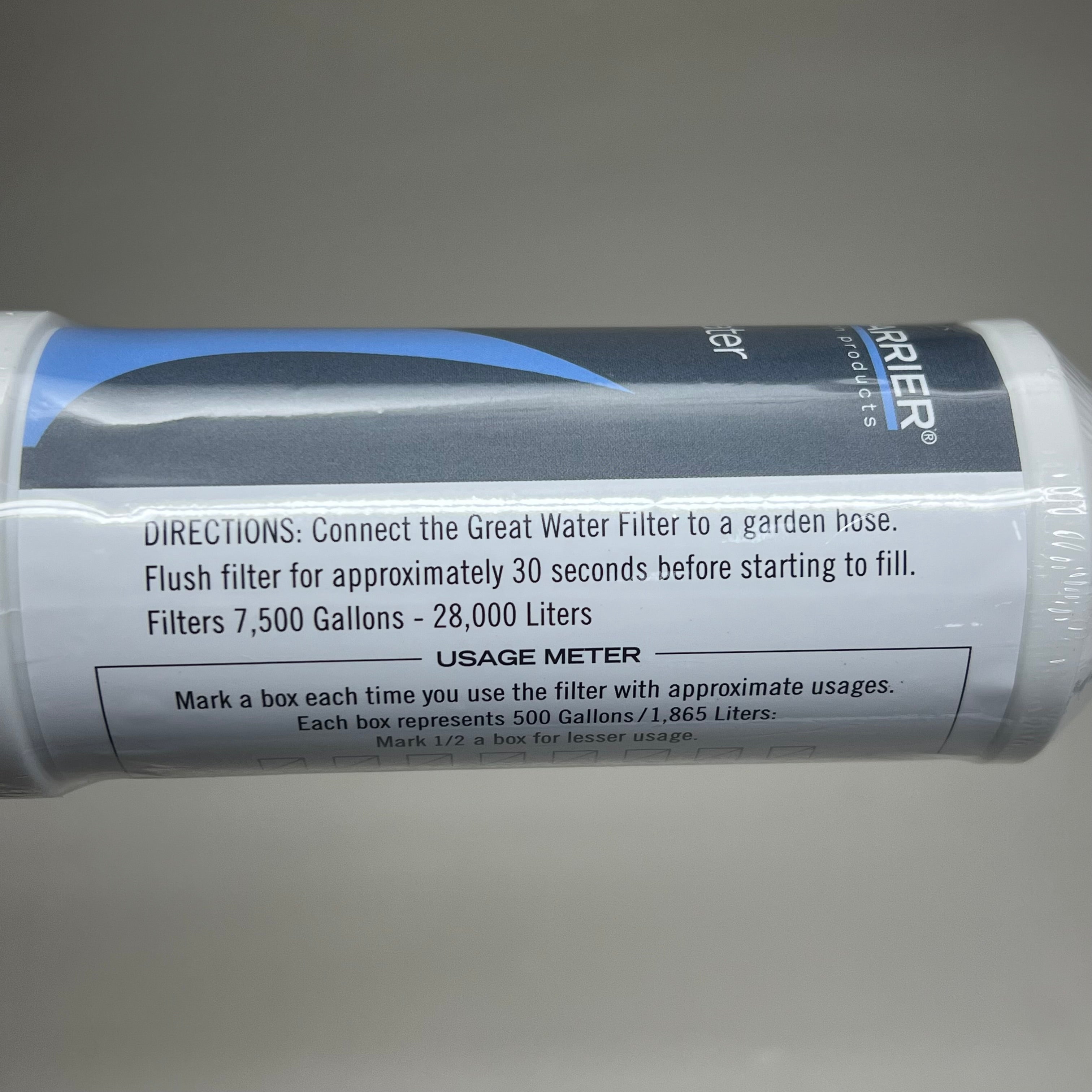GREAT BARRIER Great Water Filter Attachment For Garden Hose Easy Assemble 5039
