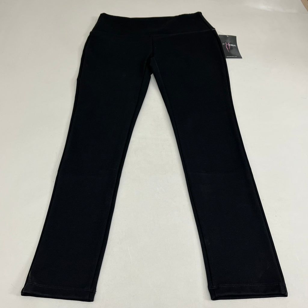 MULTIPLES Legging Petite Women's Sz M Black M9031P