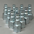 PARKER (10 PACK) Pneumatic Industrial Interchange Steel Nipples Female Thread H3C