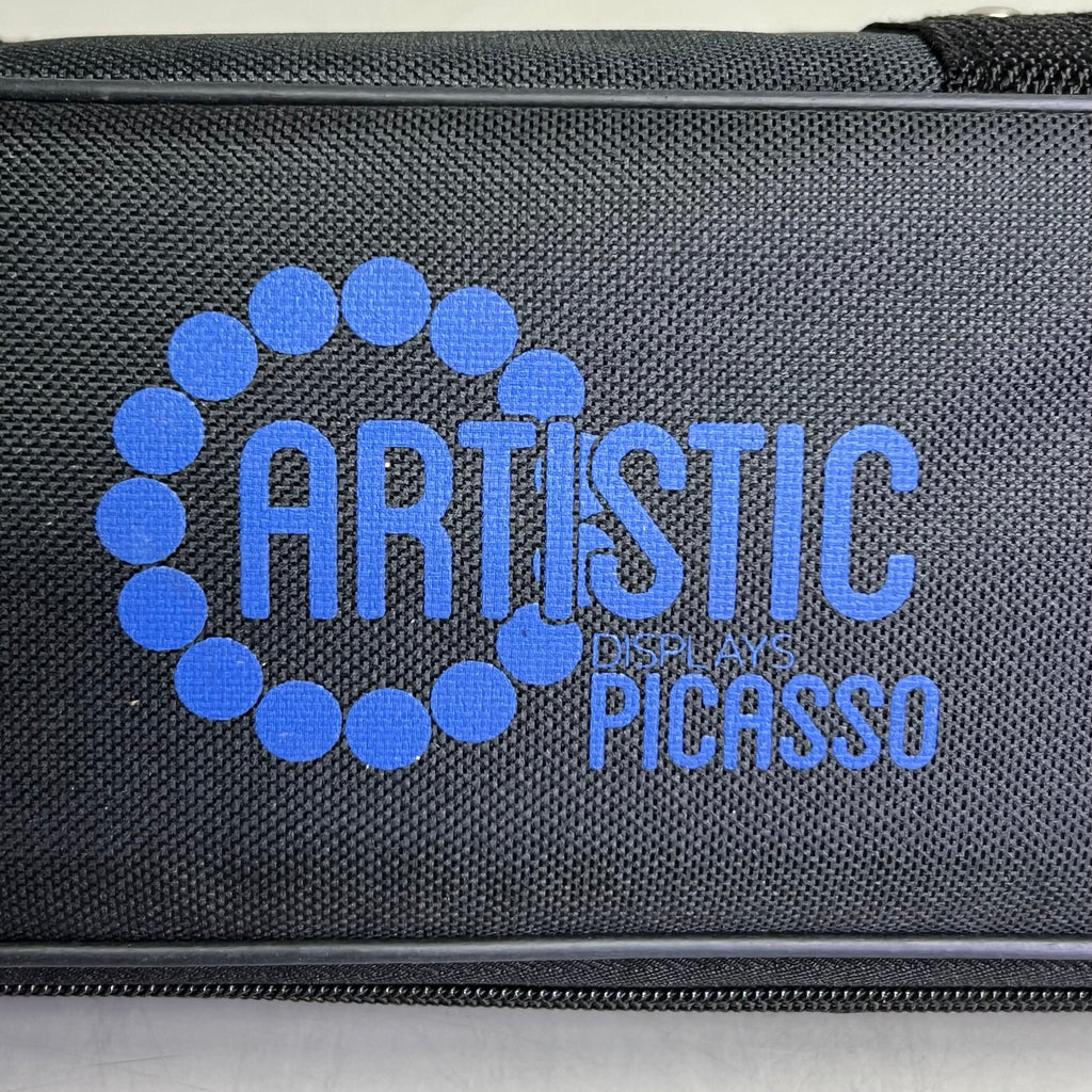 ARTISTIC PICASSO 1-Sided Retract Sz 34" L x 3.5" W, Silver