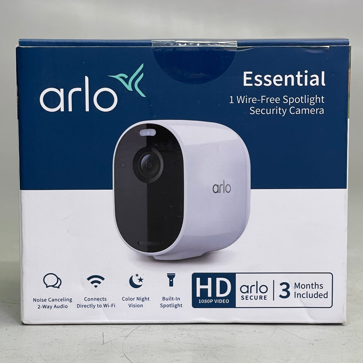 ARLO Wire-Free Spotlight Security Camera 130° FOV White VMC2030W-100NAS