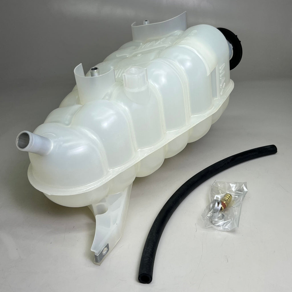 FLEETRITE Engine Coolant Reservoir Tank 16”Hx9”W White FLTOT2591620
