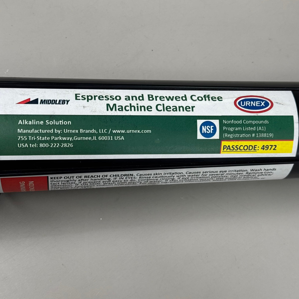 URNEX Espesso and Brewed Coffee Machine Cleaner/Filter
