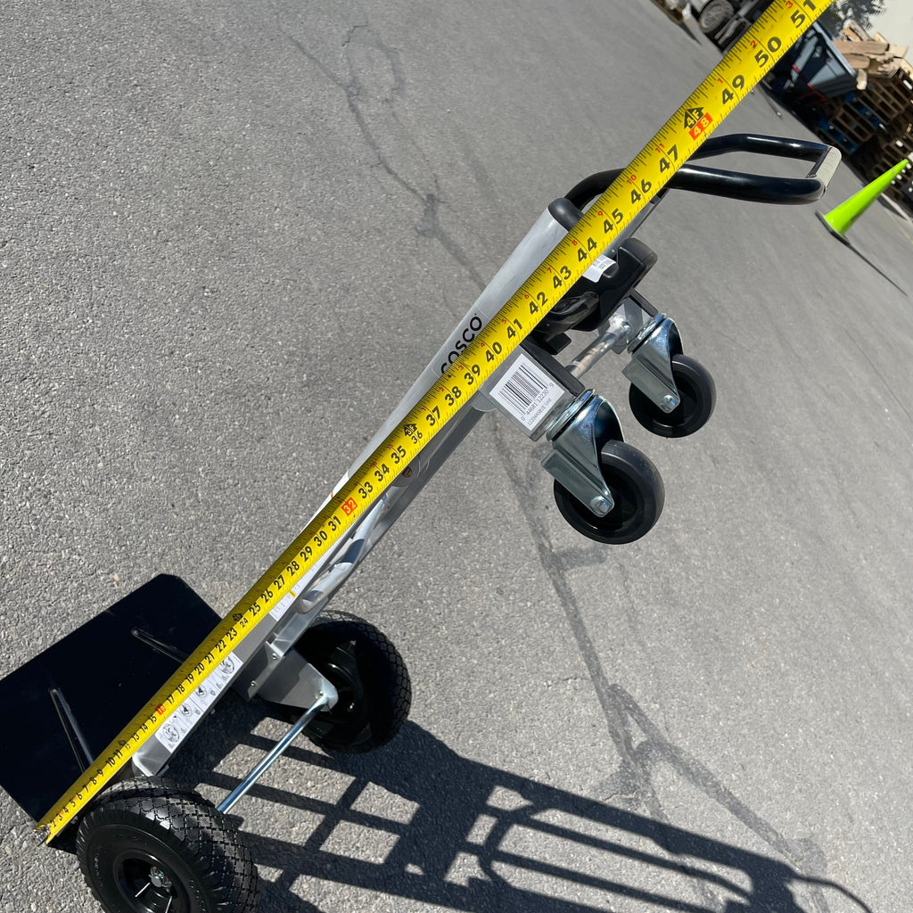 COSCO 2-In-1 Hybrid Handtruck Silver & Black 12204ASB1E