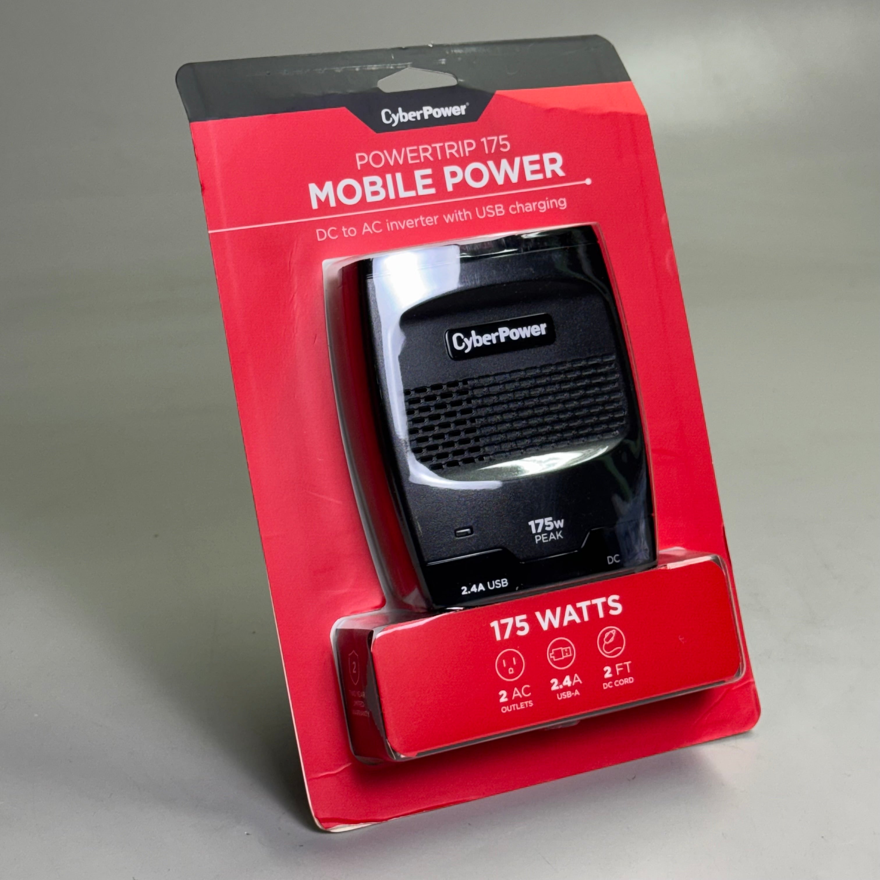 CYBERPOWER Powertrip 175W Mobile Power Inverter CPS175PSU