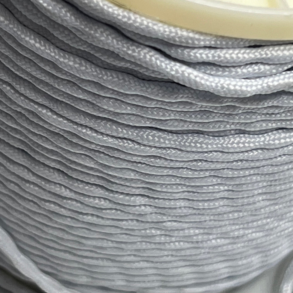 IF&D Lead Free Sausage Bead Weight Roll 4/32" Thick 100 yds White LW80