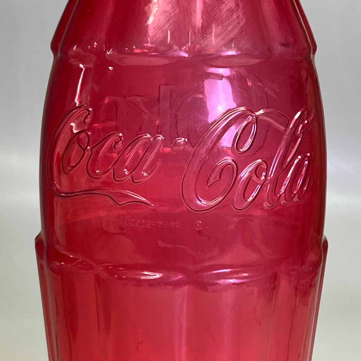 ZA@ COCA-COLA (2 PACK) Plastic Coke Bottle Bank 22"H Green & Red (AS-IS) D