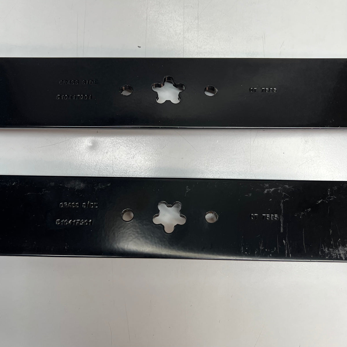 HUSQVARNA (2 PACK) Mover Blade Replacement Part OEM 21" Black 510417901