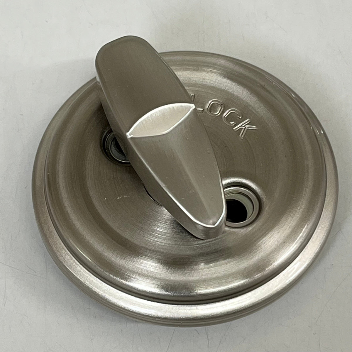 KWIKSET Polo Knob Single Cylinder Interior Pack Round Rose Satin Nickel 966P-15.UNIV