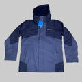 COLUMBIA Bugaboo II Fleece Interchange Jacket Men's Sz S Navy Blue 1800661477