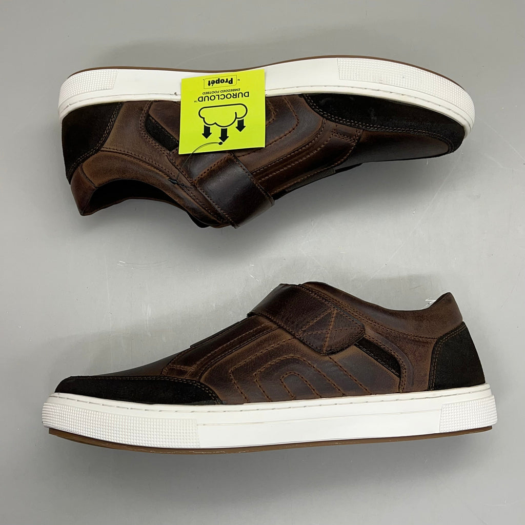 PROPET Kade Strap Sneaker Adjustable Diabetic Mens Sz 13 W(E) Chocolate MCA043L