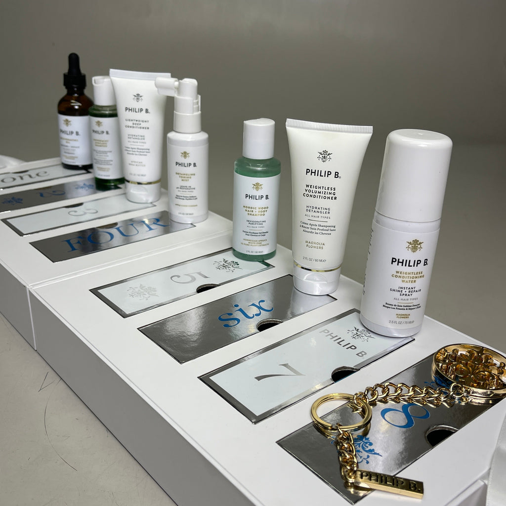 PHILLIP B. (Gift Set) 8 Days of Hanukkah Calendar Luxury Gift Set Collection