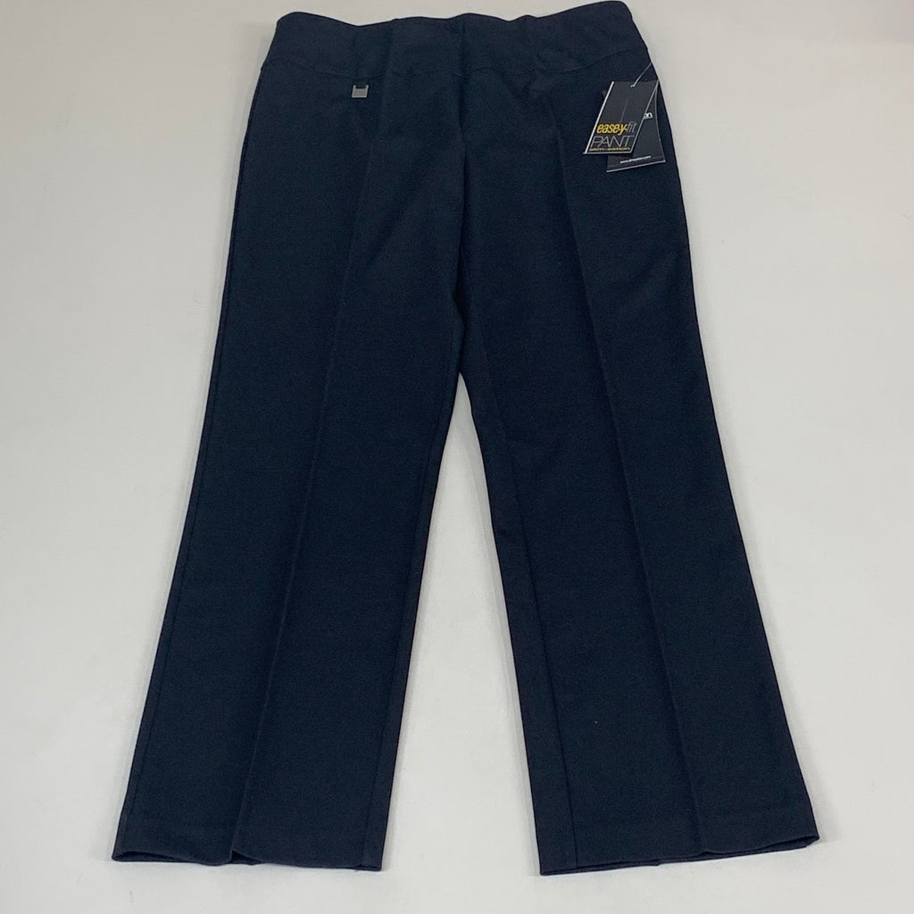 MULTIPLES Relaxed Leg Pant Petite Women's Sz 10 Black M48716PM