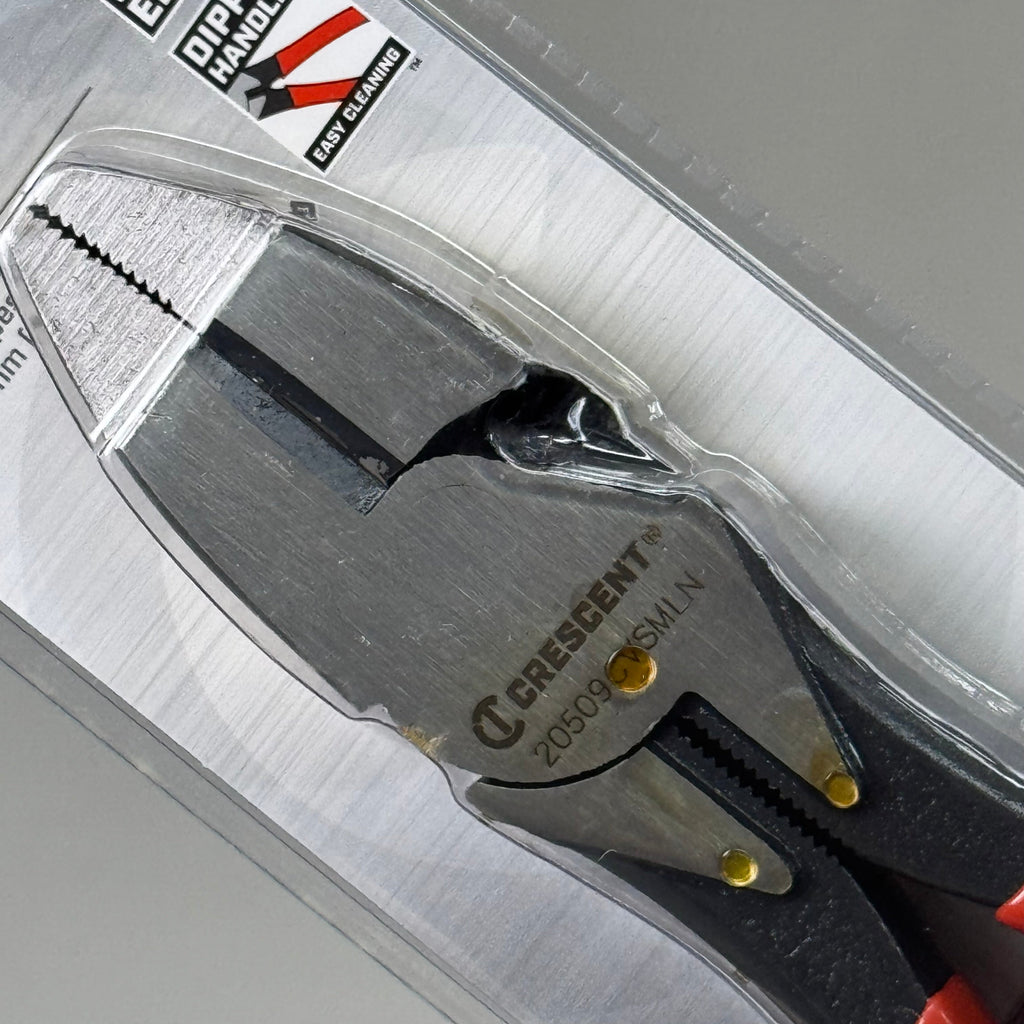 CRESCENT 9" Lineman's Compound Action Dual Material Pliers Red