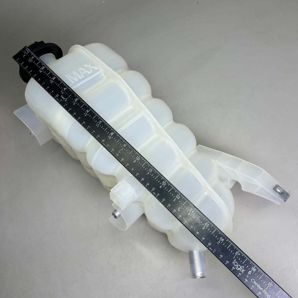 FLEETRITE Engine Coolant Reservoir Tank 16”Hx9”W White FLTOT2591620