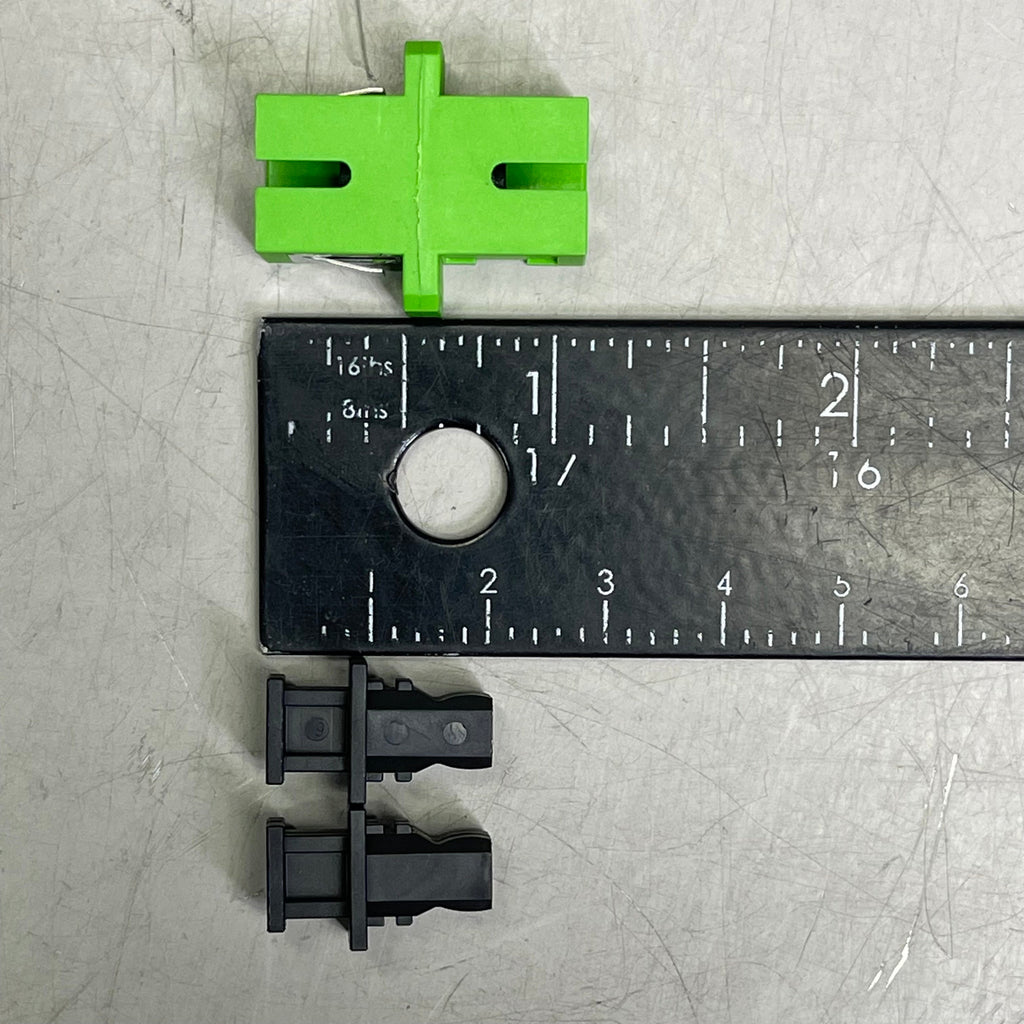 CORNING (6 PACK) Fiber Optic Adapters Full-Flange Mount Ceramic Sleeve ADPSC00CCGFLCLS