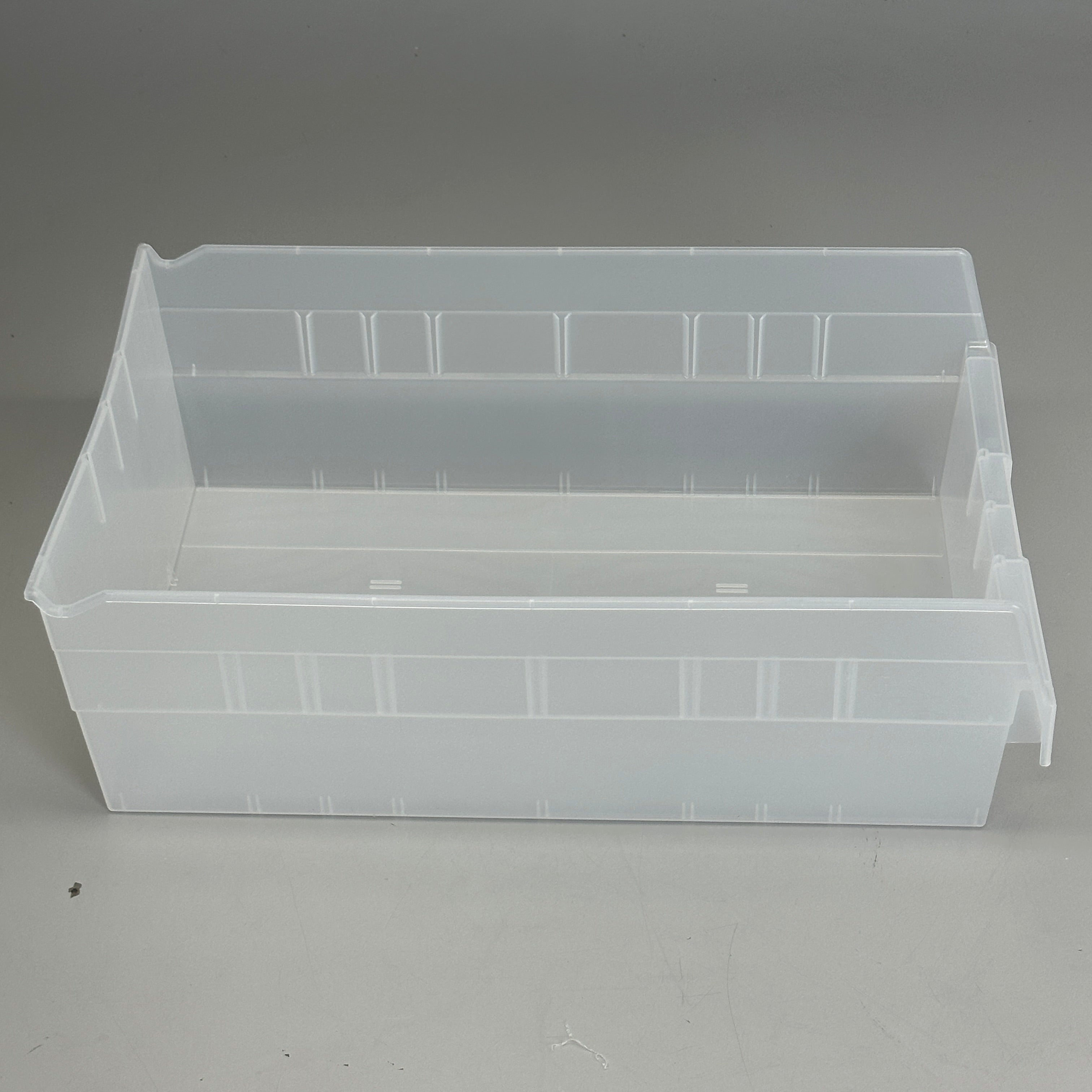 ORBIS Shelf BIN Clear 17 1/2 in x 8in x 11-1/8in SB1811-6SECLM