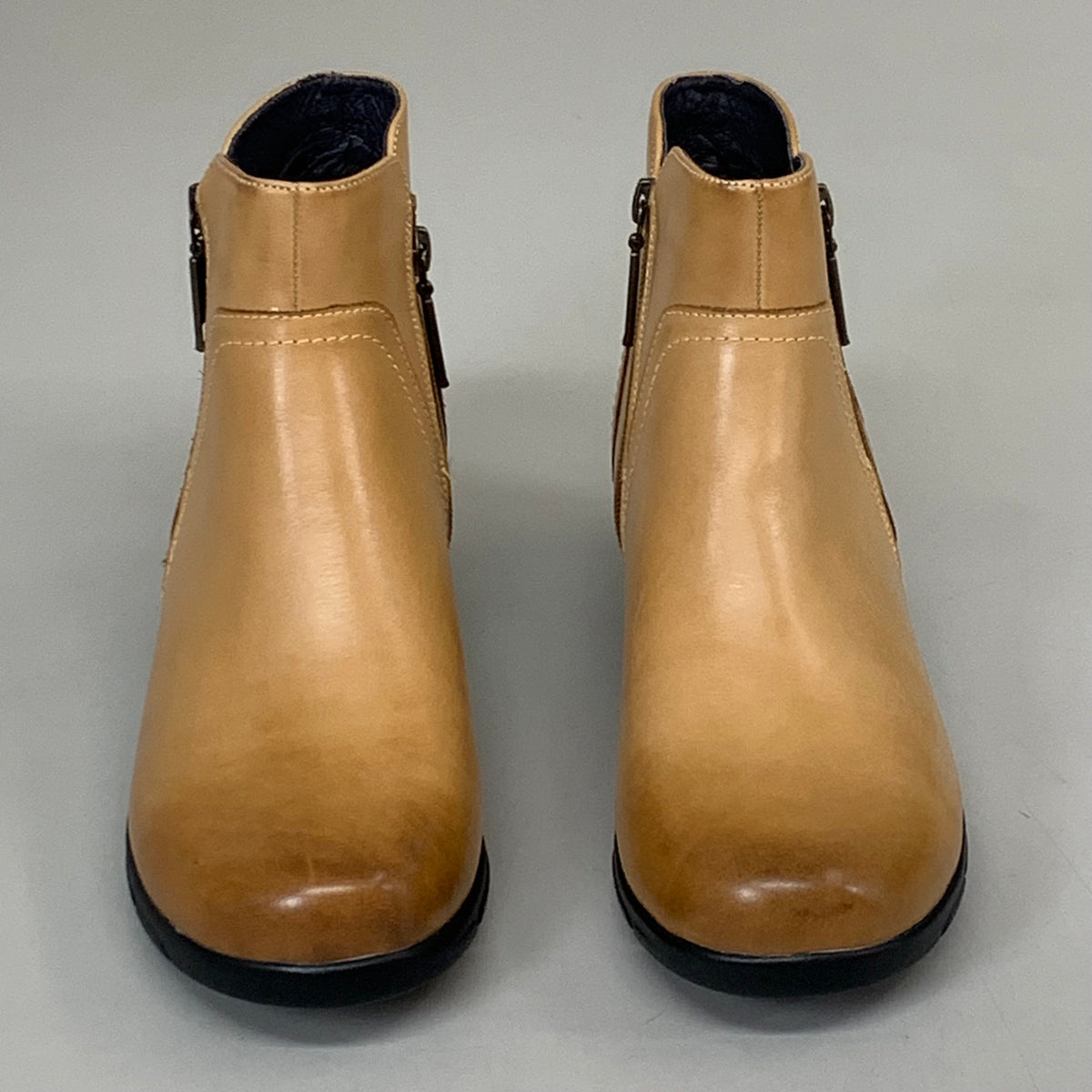 PROPET Waverly Leather Walking Ankle Boot Women's SZ 8.5 Tan WFX085LTANM-08H