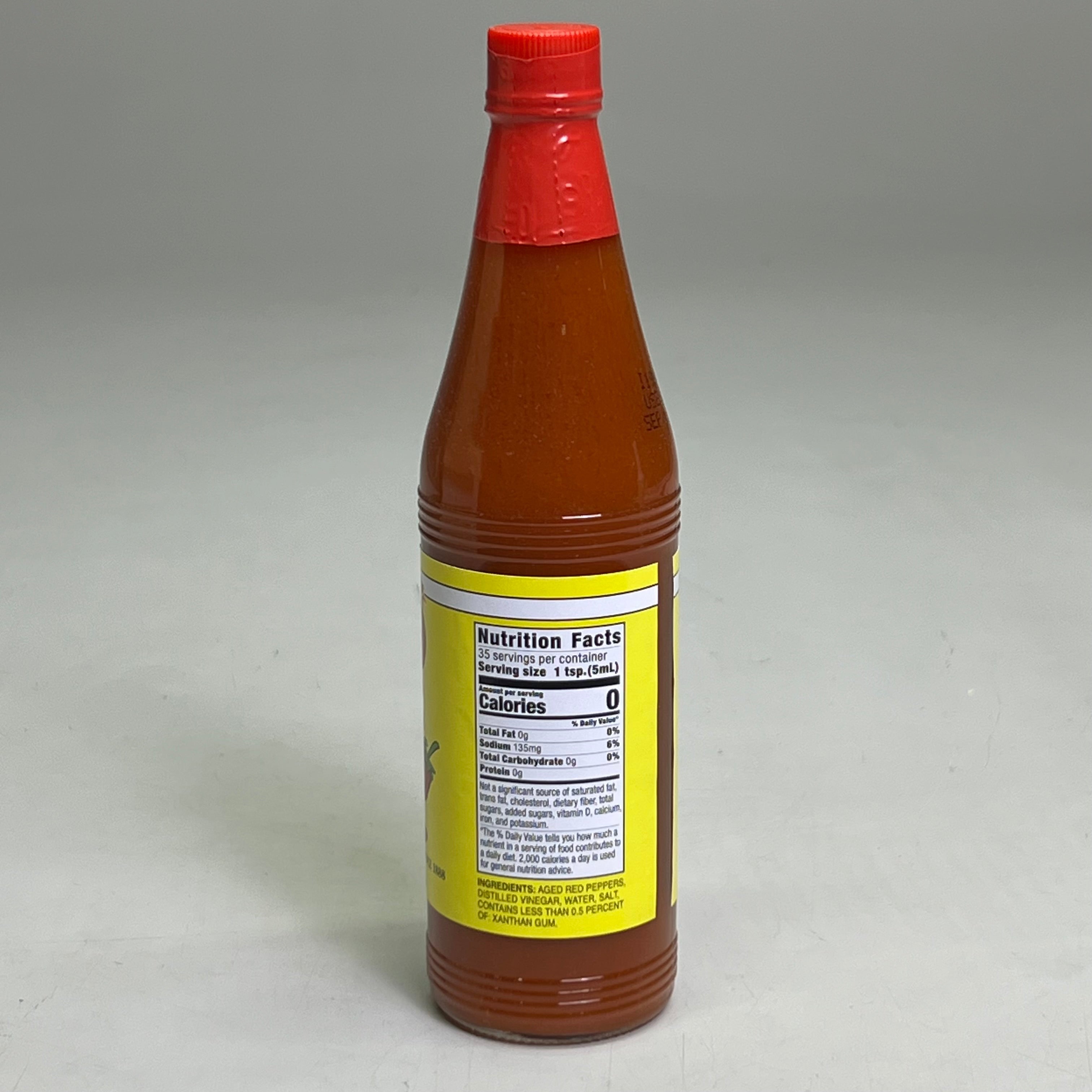 REX (24 PACK) Louisiana Red Pepper Sauce 6 oz Red BB 09/26