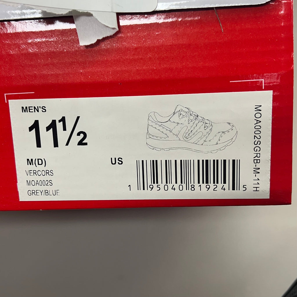 PROPET Vercors Ortholite Waterproof Sneaker Men's Sz 11.5 M(D) Grey/Blue MOA002S