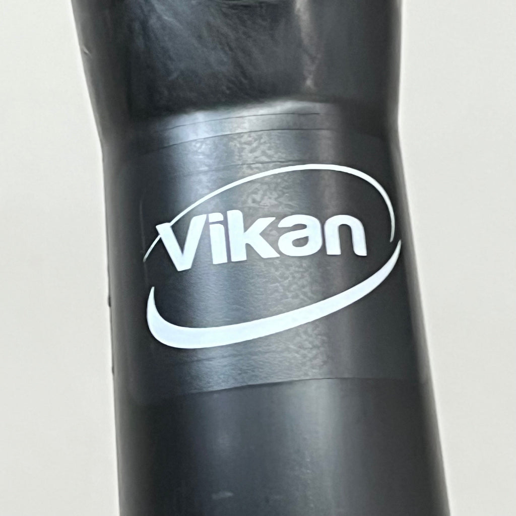 VIKAN (2 PACK) Aluminum Handle European Thread End 1.2" W 59.4" Black 29379