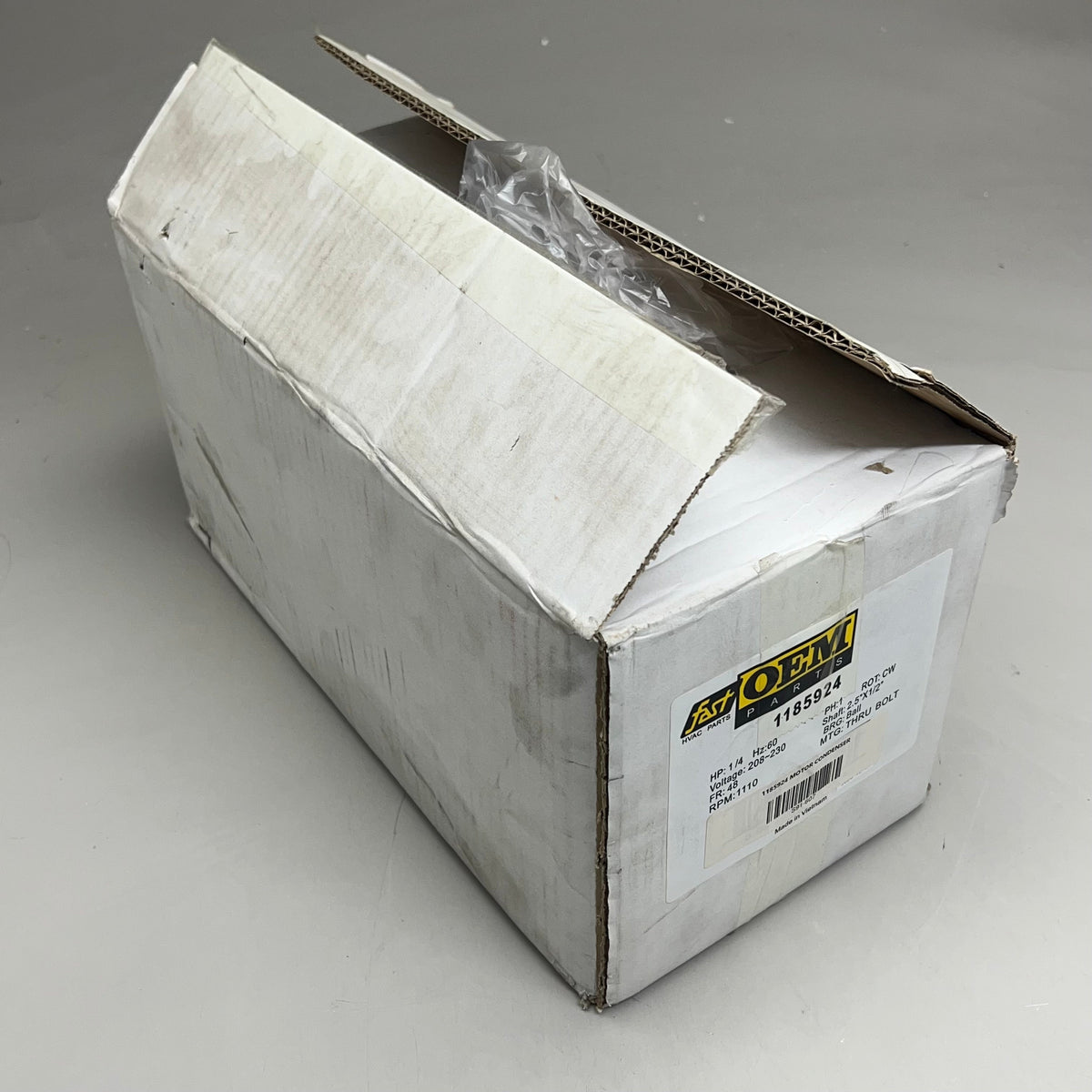 Broad-Ocean Motor Condenser For ICP HVAC Equipment 2.5"x1/2" Black/Silver 1185924