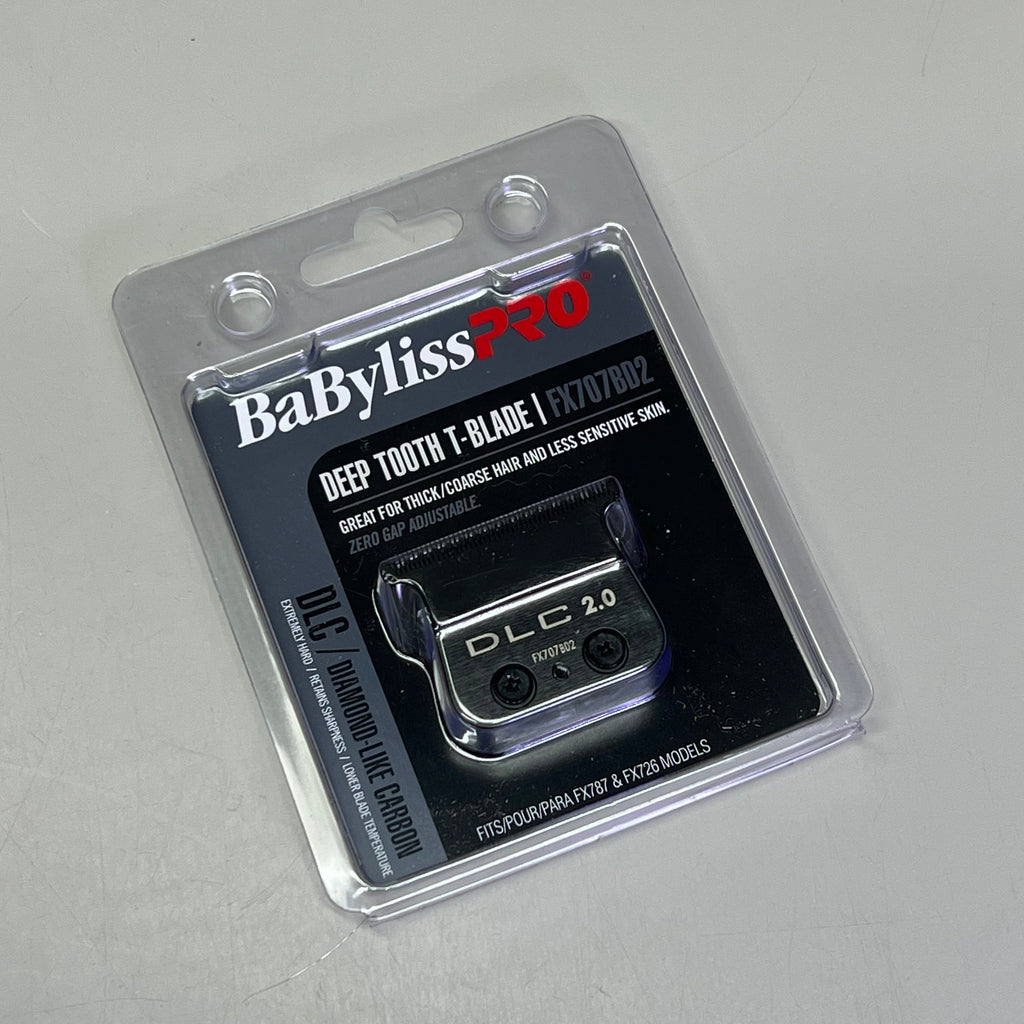 BABYLISS PRO Diamond Like Coating Deep Tooth T-Blade Replacement 2mm FX707BD2